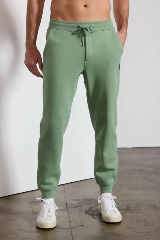 Comfort Men's Fleece Jogger - Hedge Green sold by MPG