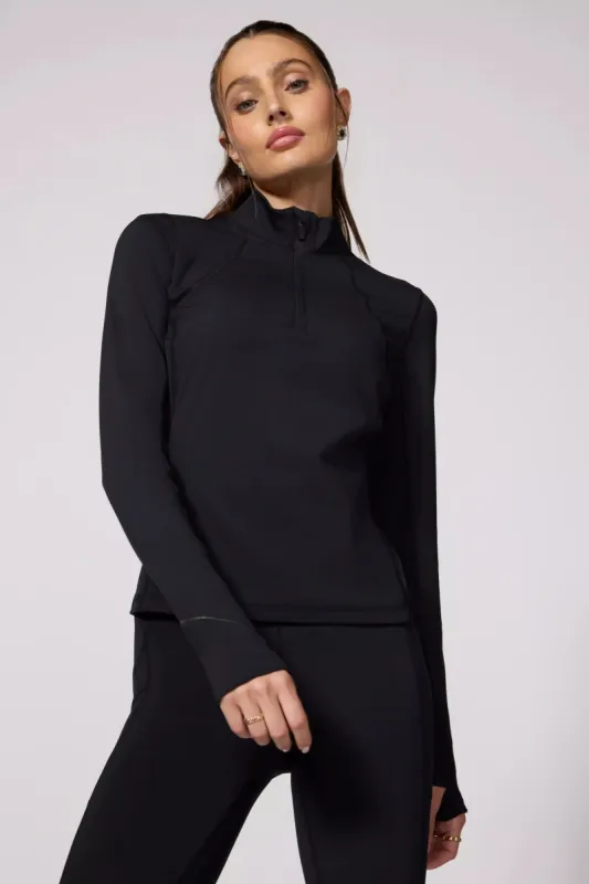 Vital 1/4 Zip - Black sold by MPG