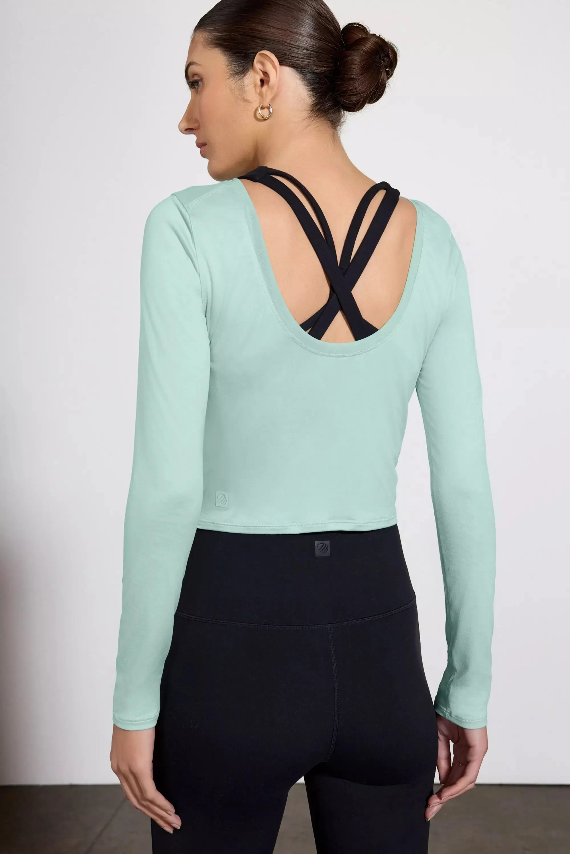 Pace Wrap Long Sleeve Tee - Blue Haze sold by MPG product image thumbnail 3