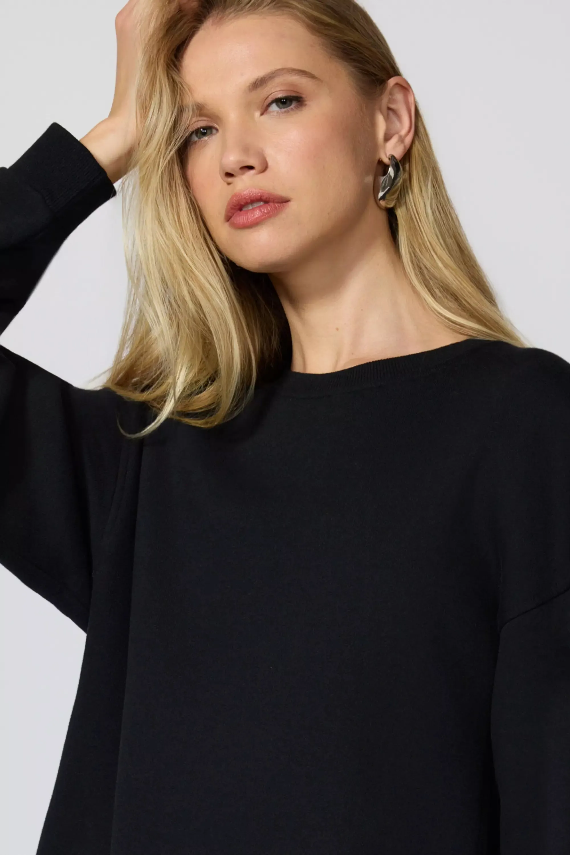 Comfort Fleece Relaxed Sweatshirt - Black sold by MPG product image thumbnail 4