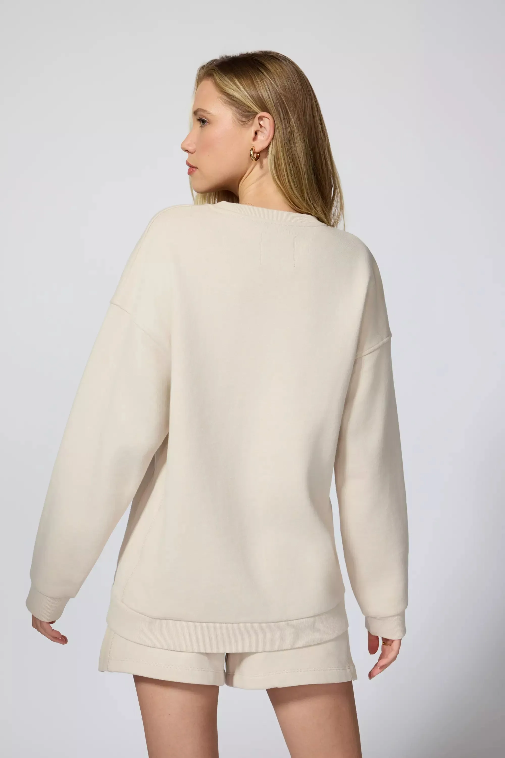 Comfort Fleece Relaxed Sweatshirt - Stone sold by MPG product image thumbnail 4