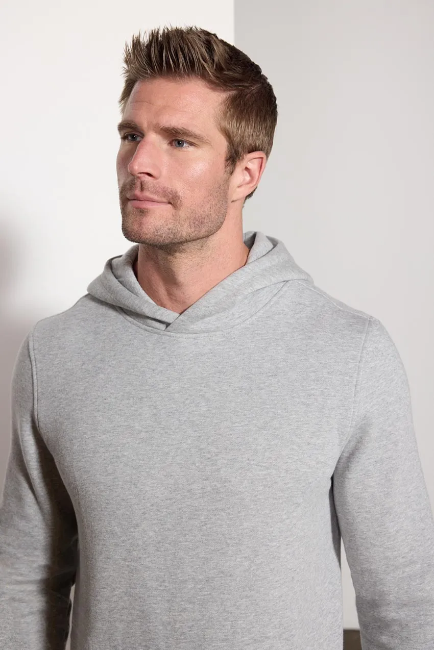 Comfort Men's Fleece Pullover Hoodie - Htr Concrete sold by MPG product image thumbnail 4