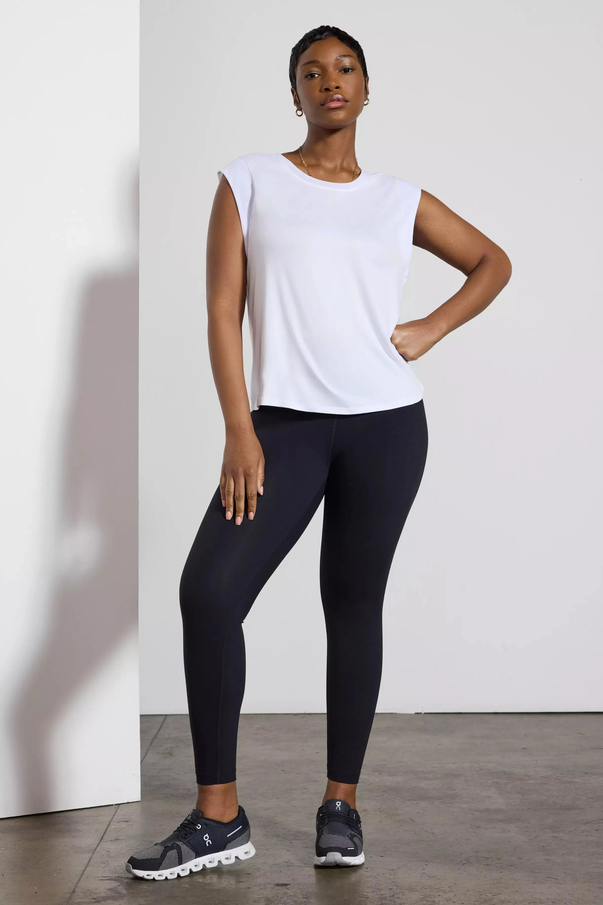 Pace Relaxed Fit Tee - White sold by MPG product image thumbnail 2