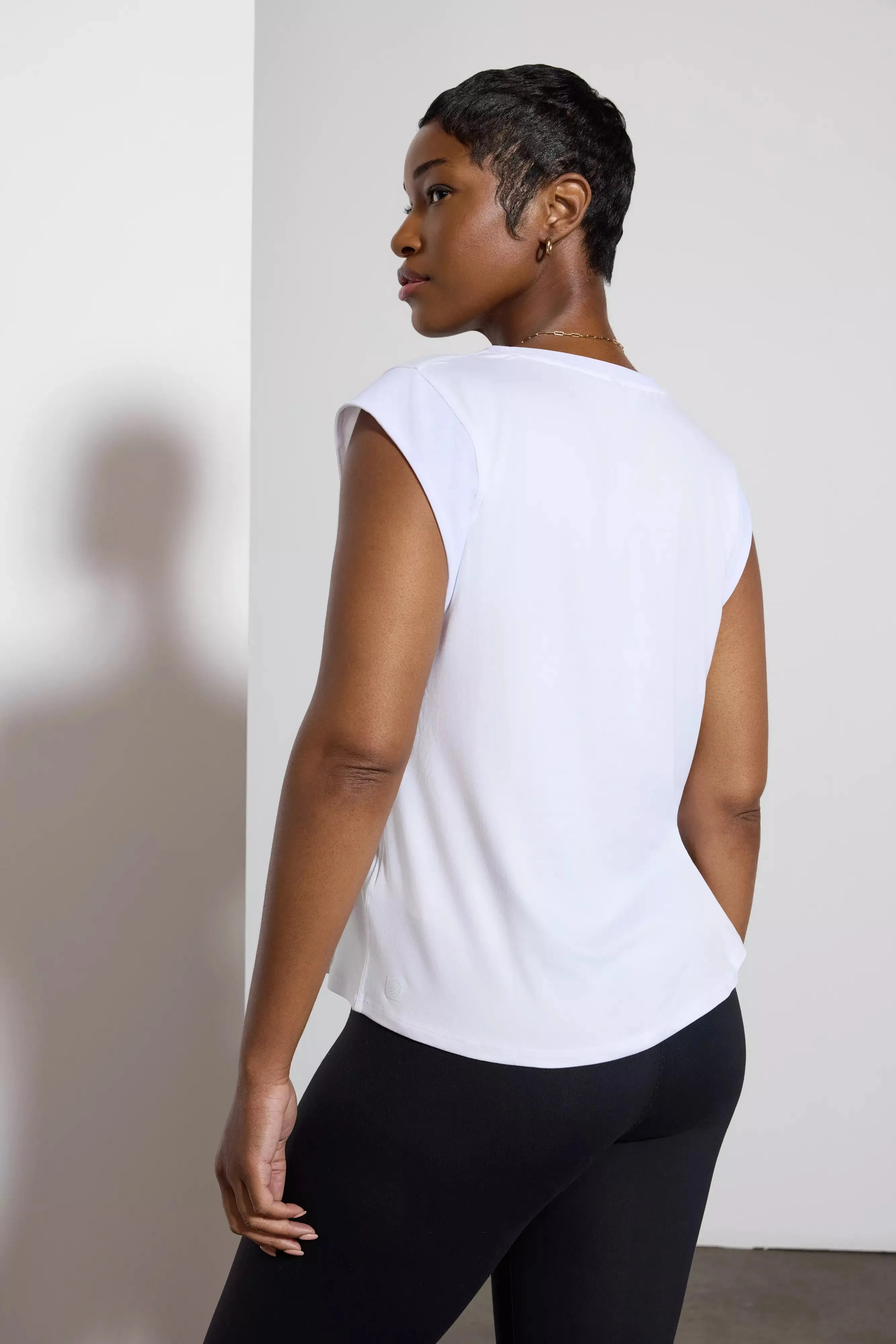 Pace Relaxed Fit Tee - White sold by MPG product image thumbnail 3