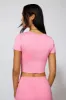 Pace Wrap Tee - Sachet Pink sold by MPG