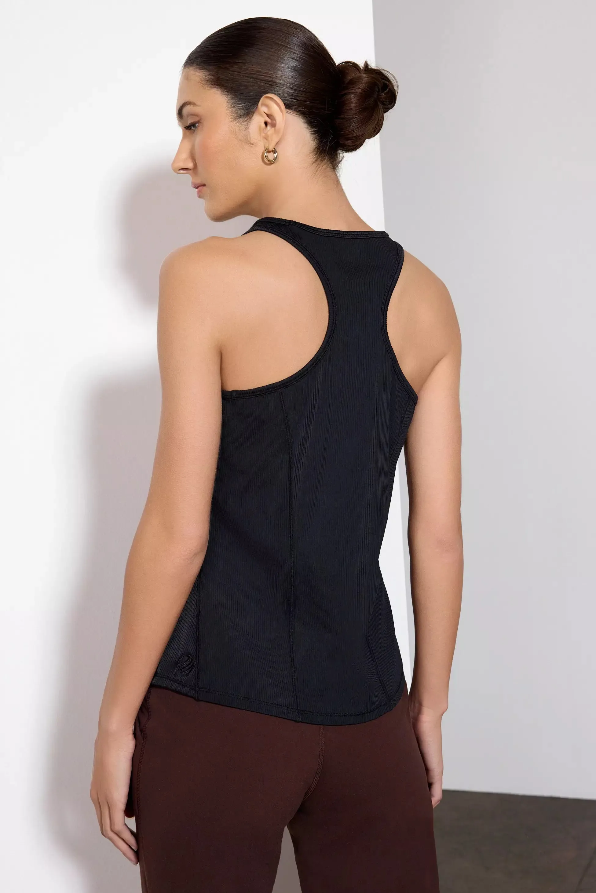 Vivid Racer Back Tank - Black sold by MPG product image thumbnail 3