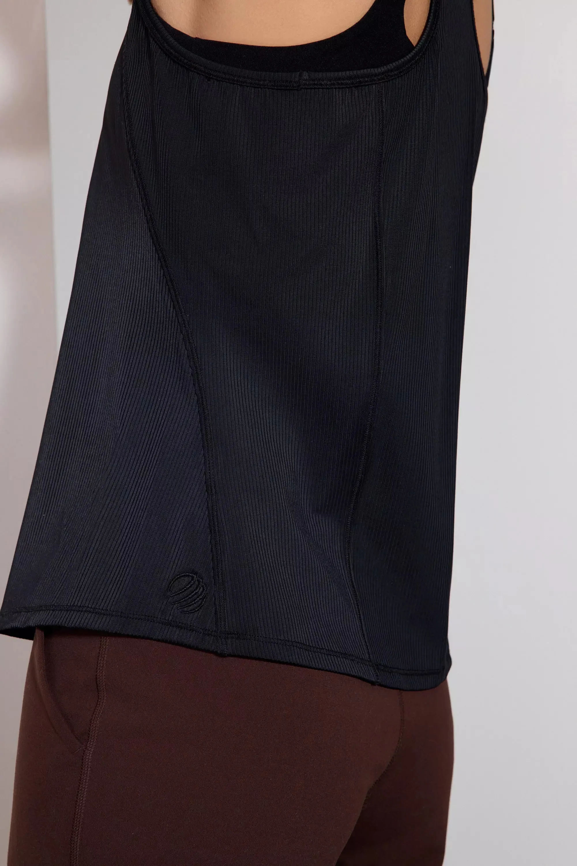 Vivid Racer Back Tank - Black sold by MPG product image thumbnail 5