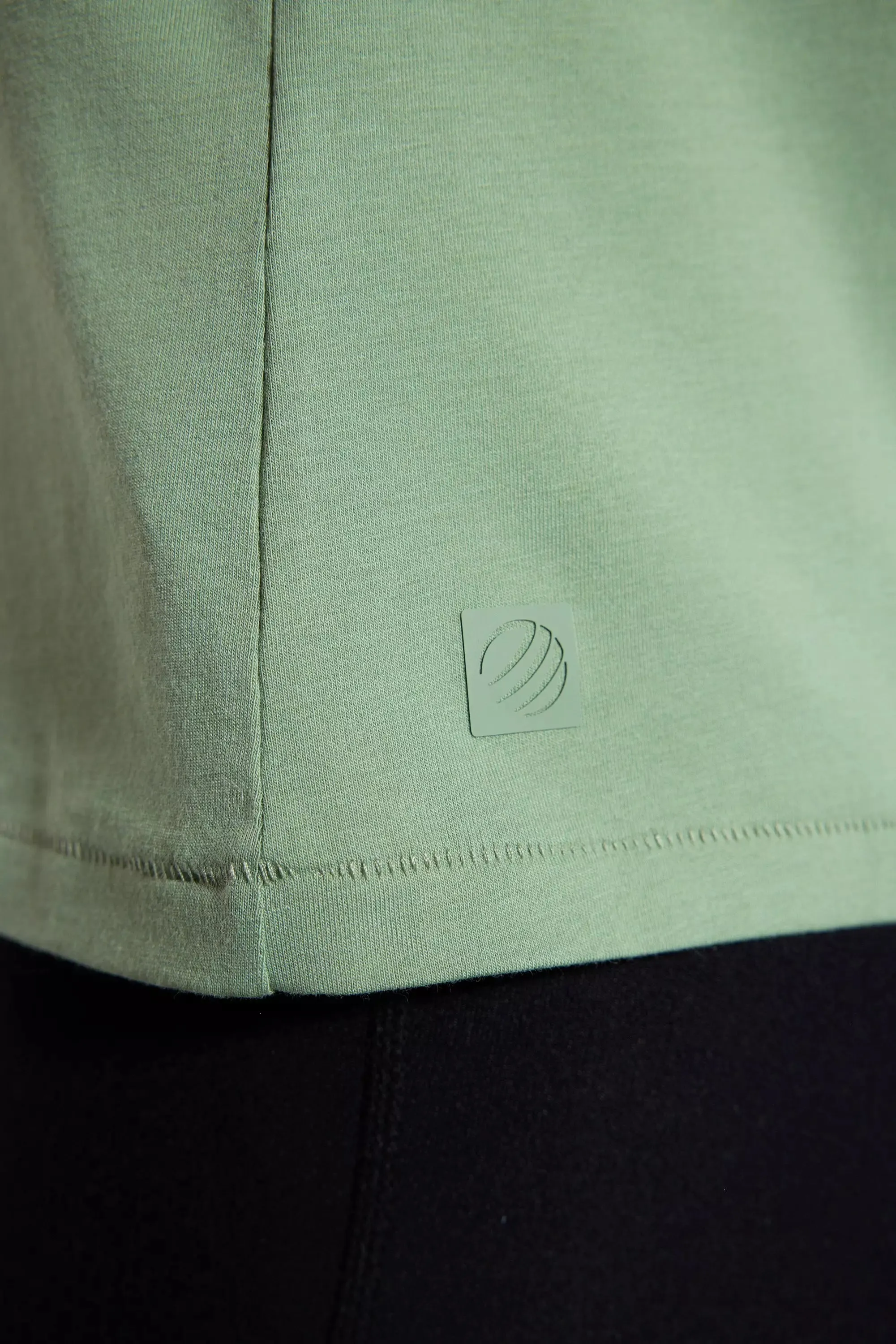 Pima Cotton Classic Fit Tee - Hedge Green sold by MPG product image thumbnail 5