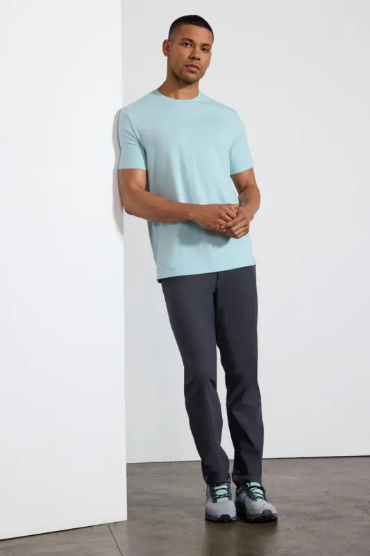 Pima Cotton Tee - Blue Haze sold by MPG