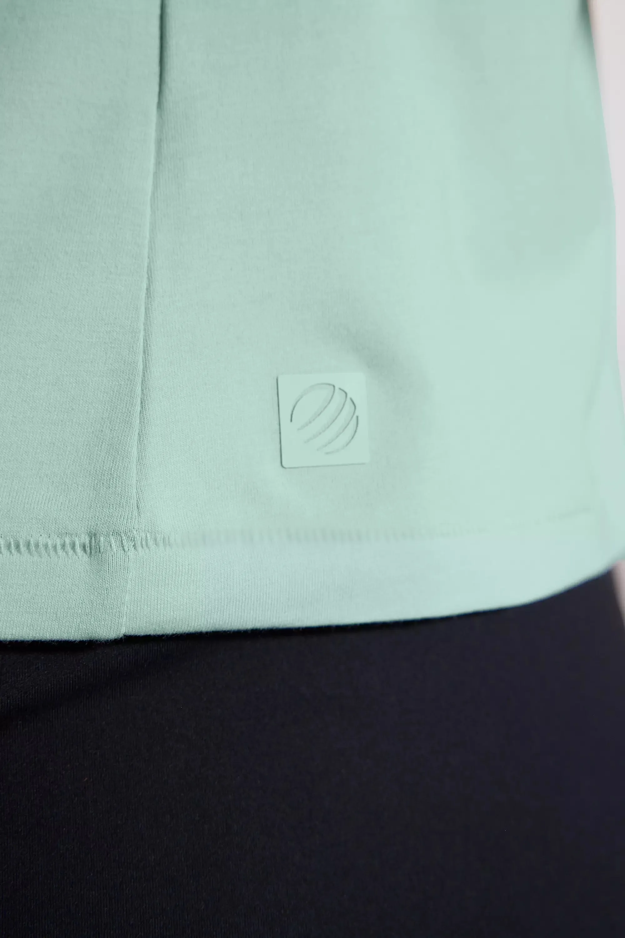 Pima Cotton Classic Fit Tee - Blue Haze sold by MPG product image thumbnail 4