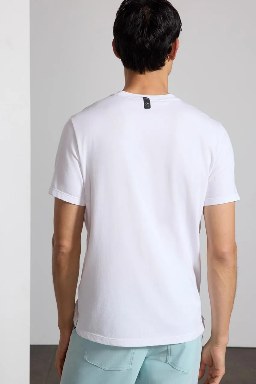 Pima Cotton Tee - White sold by MPG product image thumbnail 3