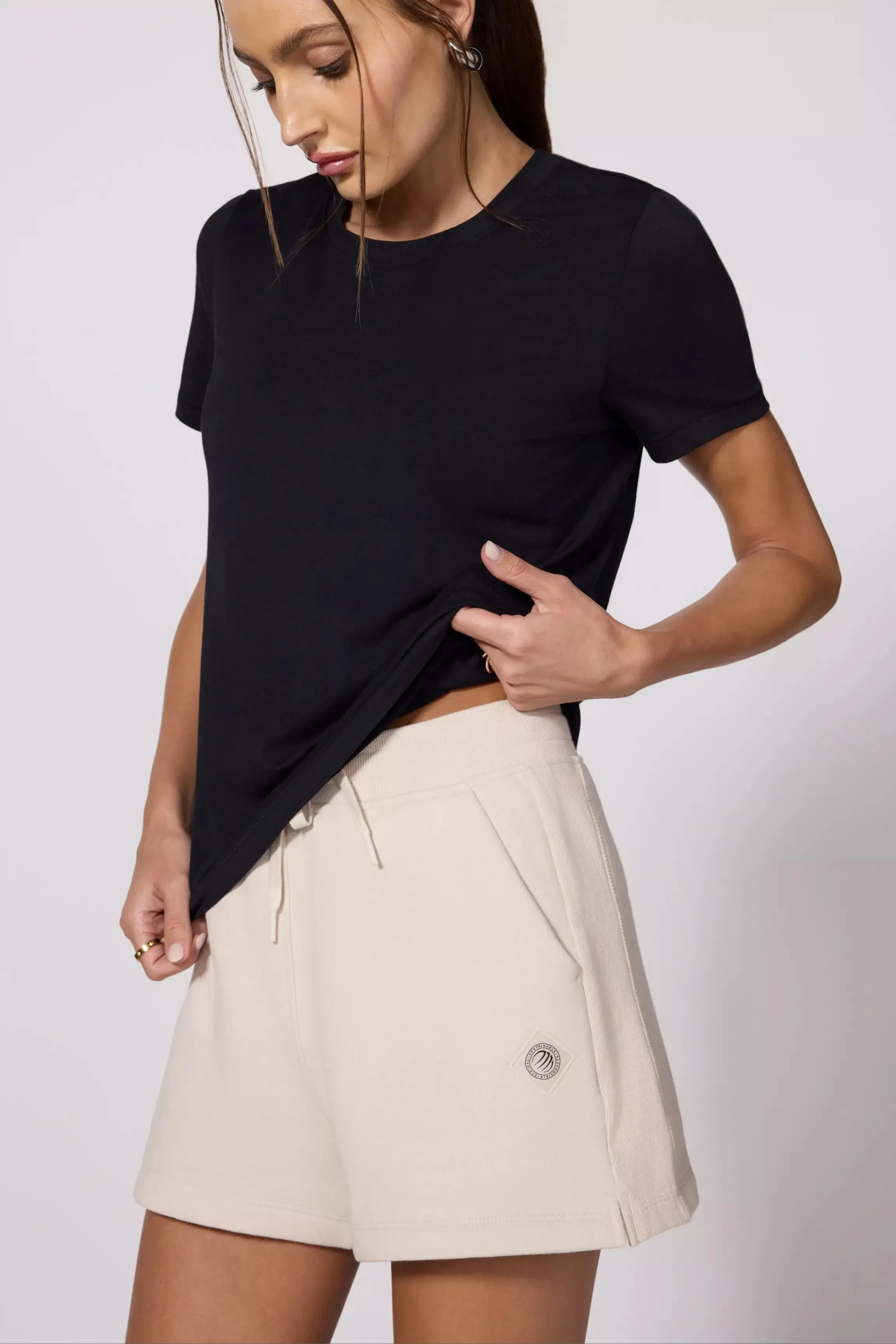 Pima Cotton Classic Fit Tee - Black sold by MPG