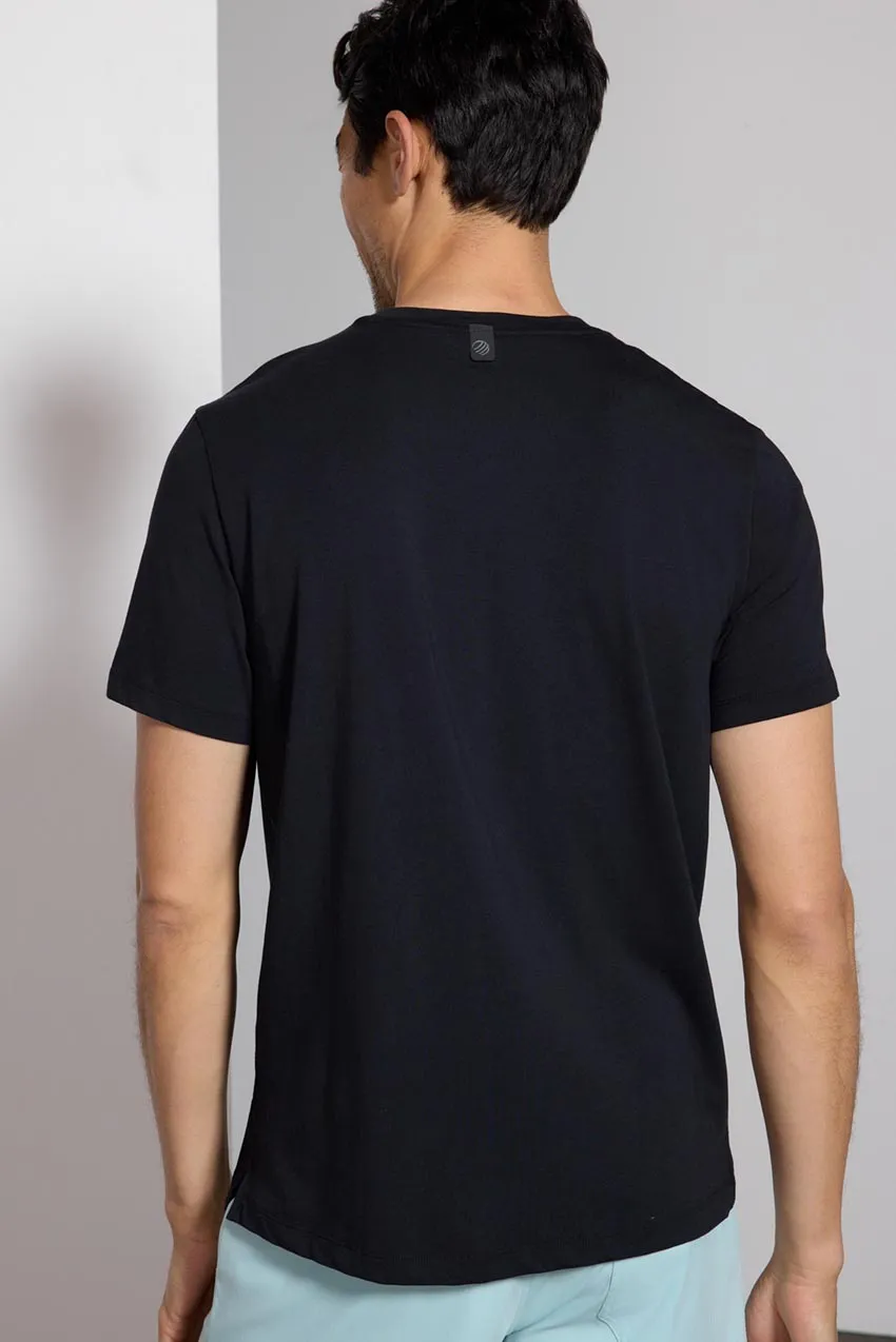Pima Cotton Tee - Black sold by MPG product image thumbnail 3