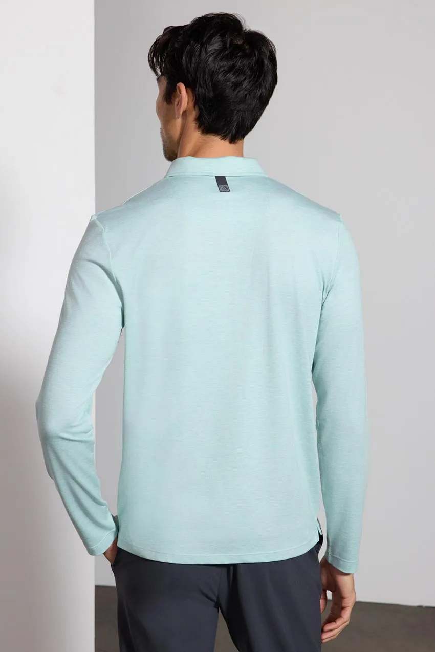 Triumph Long Sleeve Polo - Blue Haze sold by MPG product image thumbnail 3