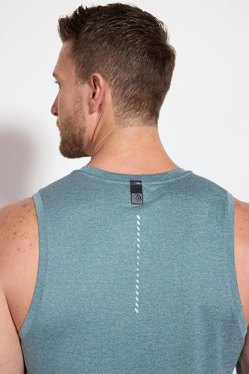 Conquer Scoop Neck Tank - Hydro Melange sold by MPG product image thumbnail 4