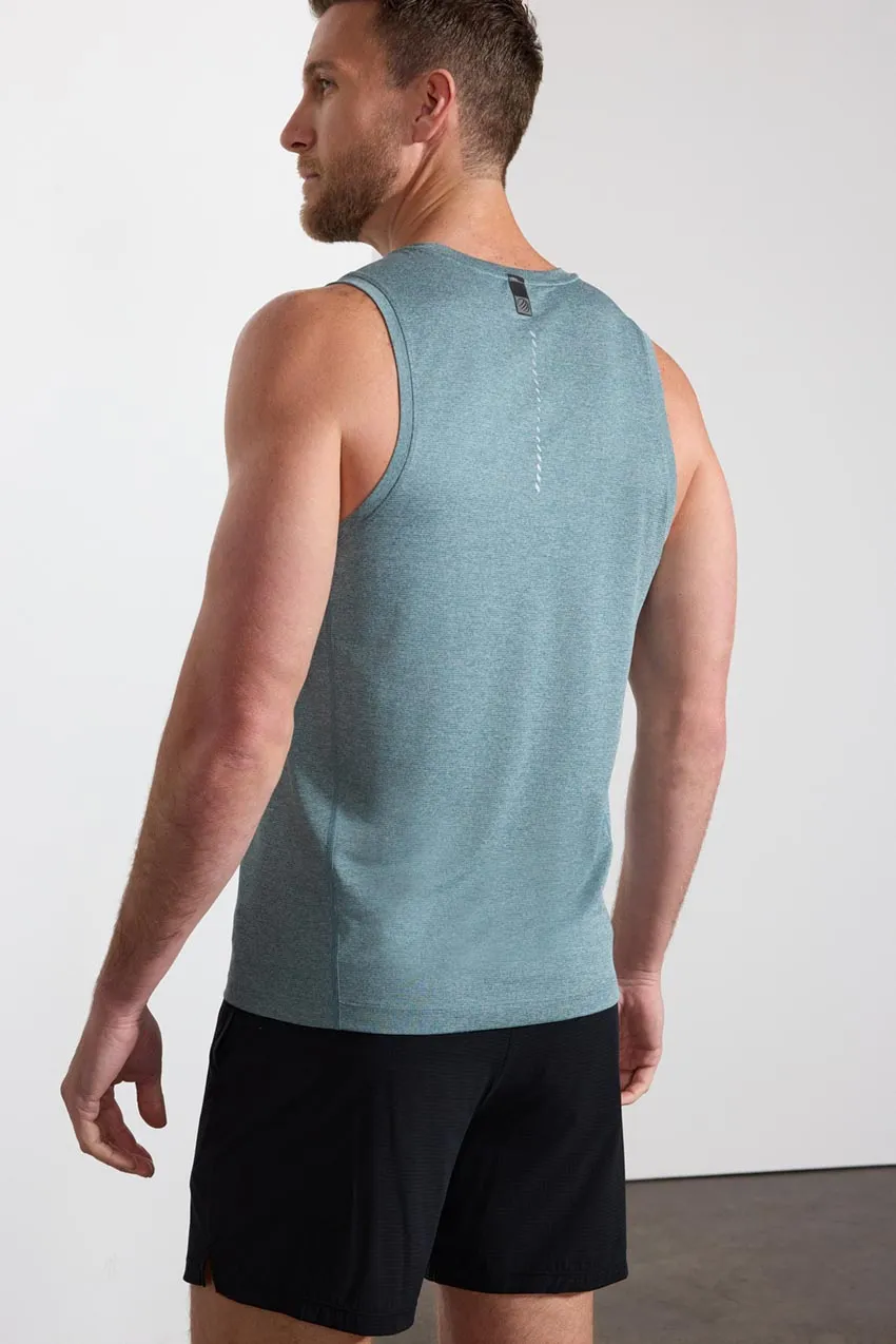 Conquer Scoop Neck Tank - Hydro Melange sold by MPG product image thumbnail 3