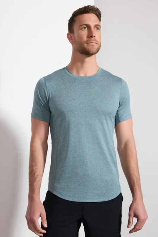 Conquer Tee - Hydro Melange sold by MPG