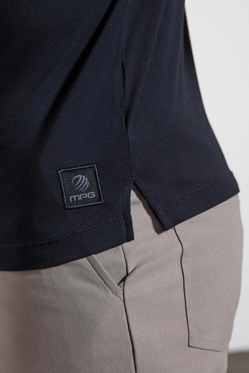 Pima Cotton Long Sleeve Tee - Black sold by MPG product image thumbnail 4