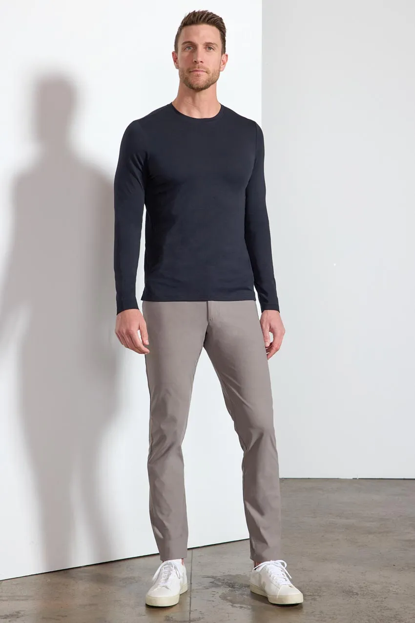 Pima Cotton Long Sleeve Tee - Black sold by MPG product image thumbnail 2