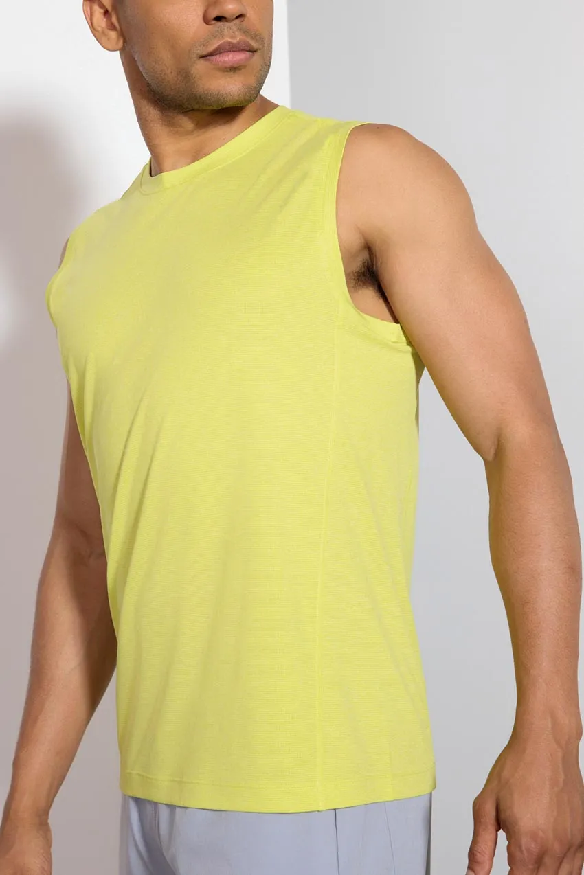 Conquer Crew Neck Tank - Primrose Melange sold by MPG product image thumbnail 4