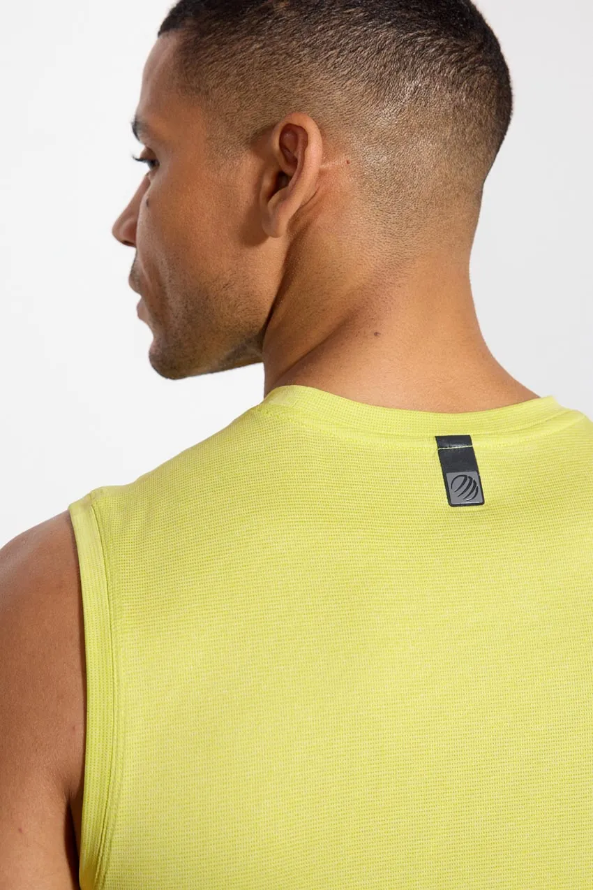 Conquer Crew Neck Tank - Primrose Melange sold by MPG product image thumbnail 5