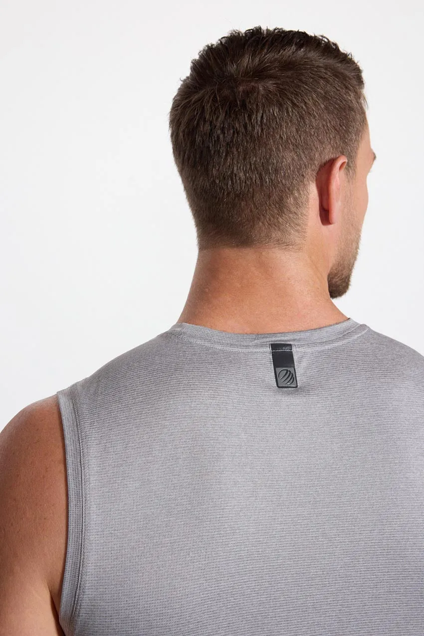 Conquer Crew Neck Tank - Sleet Melange sold by MPG product image thumbnail 4