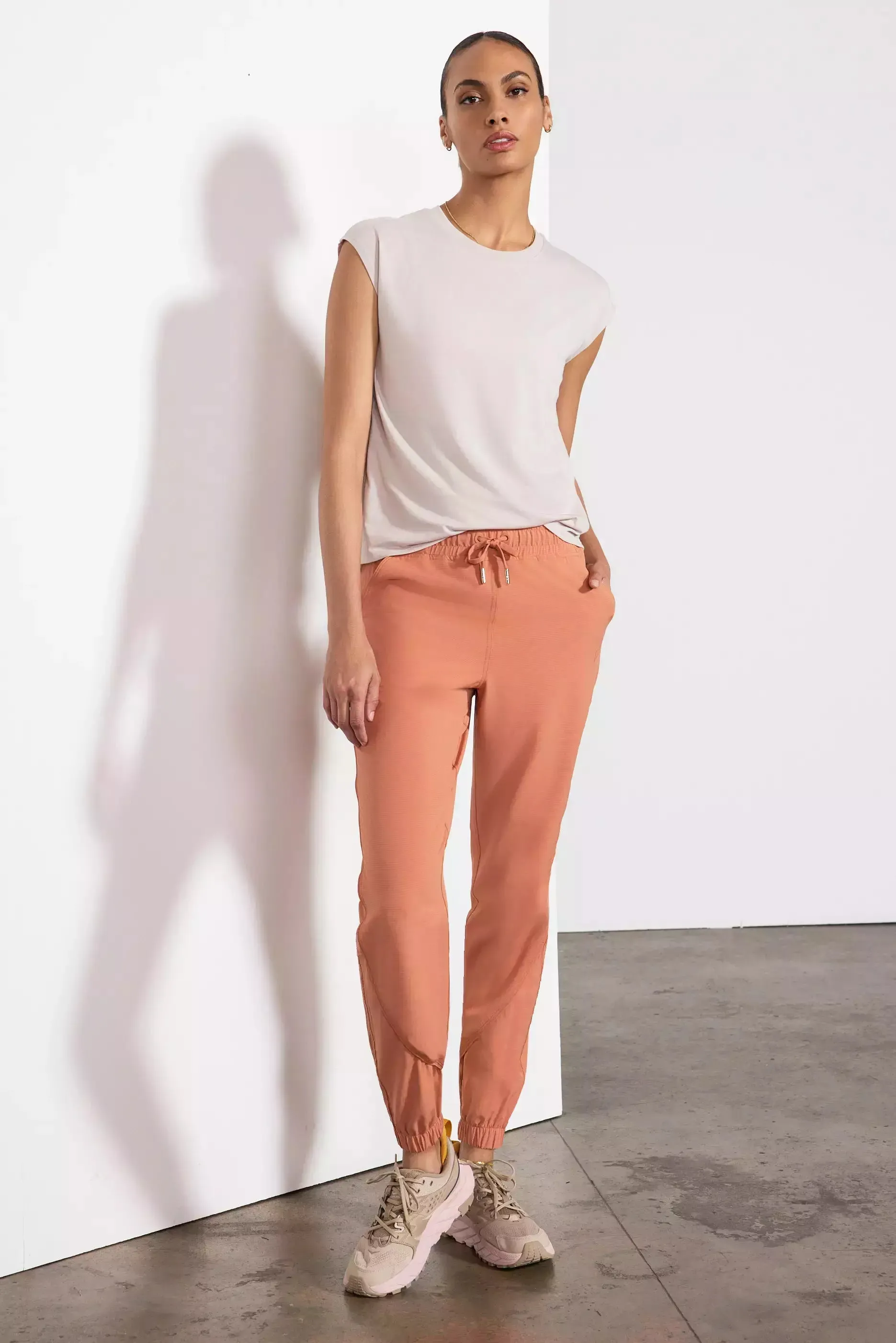 Performance Knit Sleeveless Tee - Stone sold by MPG product image thumbnail 2