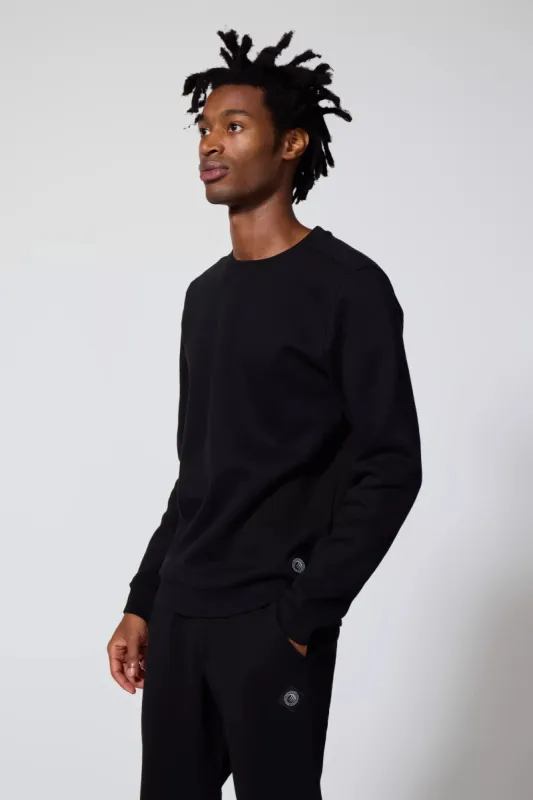 Comfort Men's Fleece Sweatshirt - Black sold by MPG