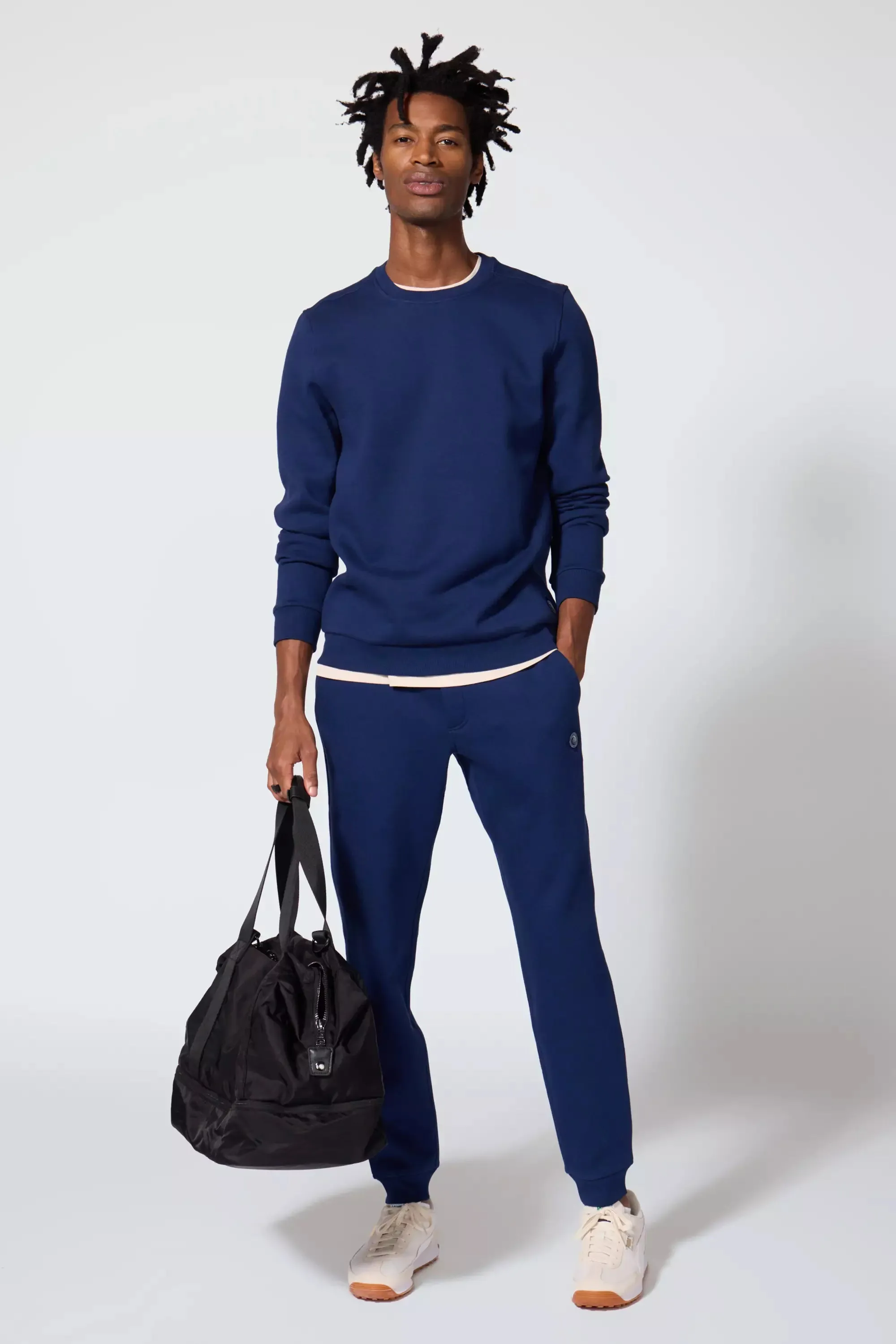 Comfort Men's Fleece Sweatshirt - Navy sold by MPG