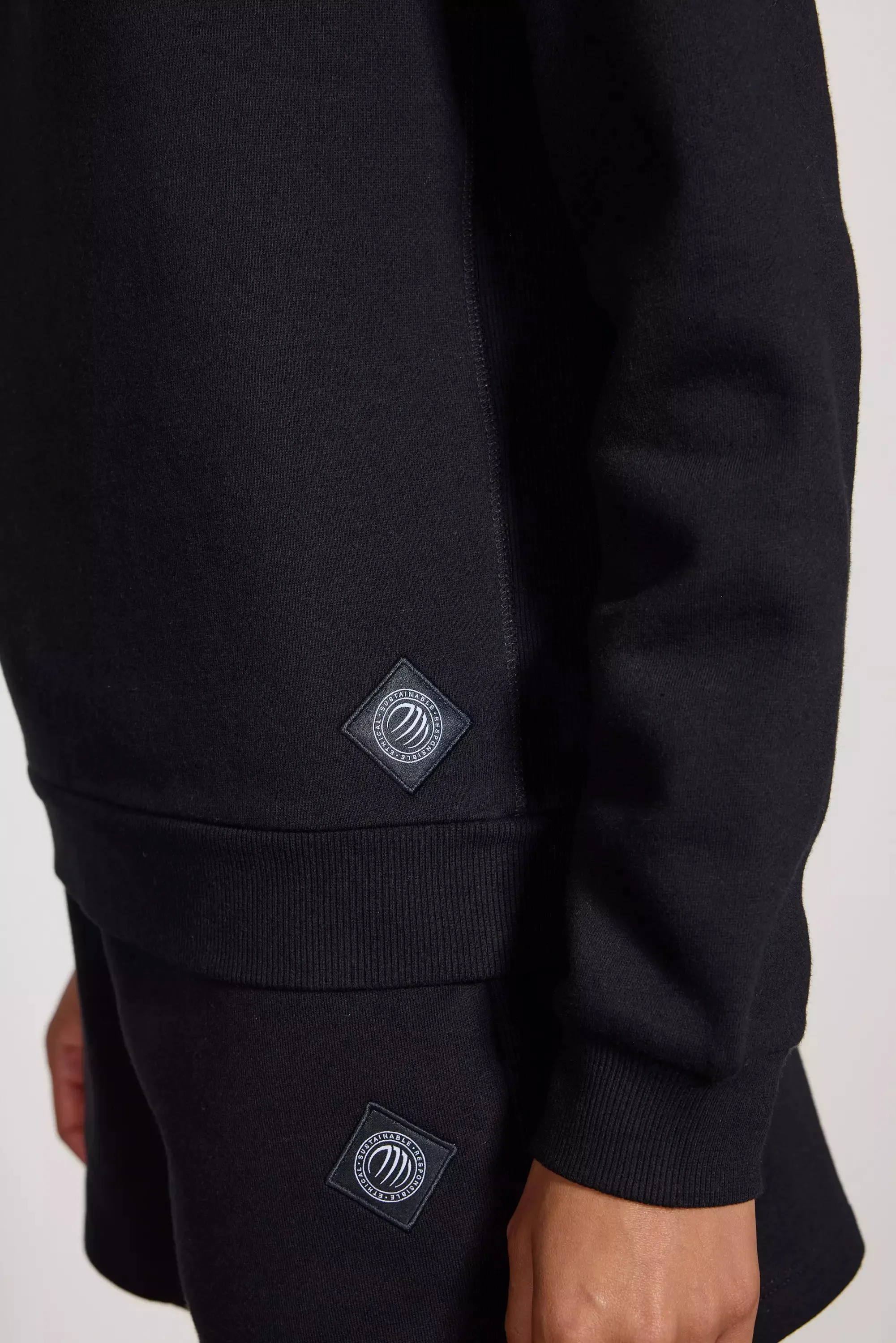 Comfort Fleece Sweatshirt - Black sold by MPG product image thumbnail 5