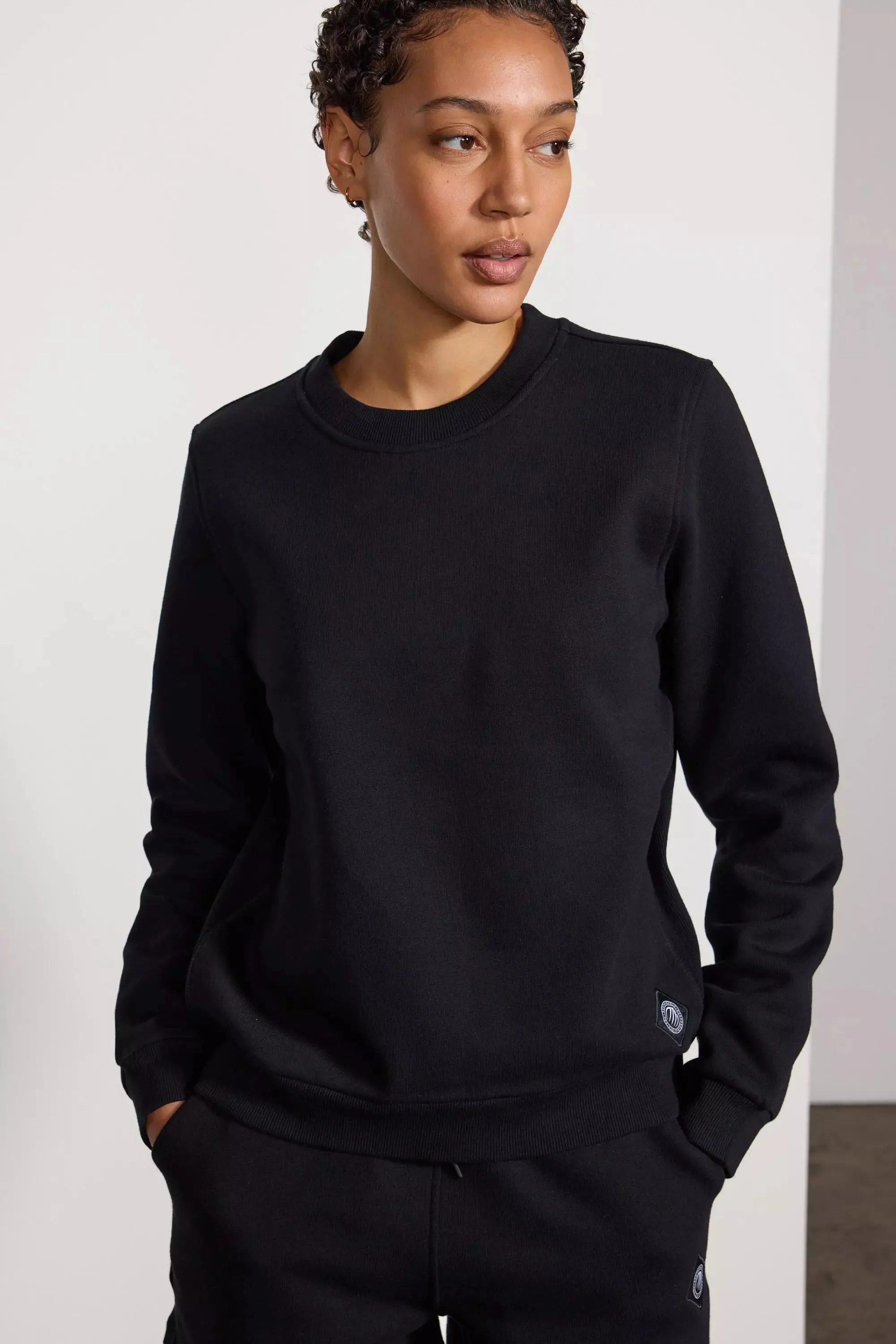 Comfort Fleece Sweatshirt - Black sold by MPG