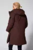 RDS Down Midi Puffer - Chocolate Brown sold by MPG
