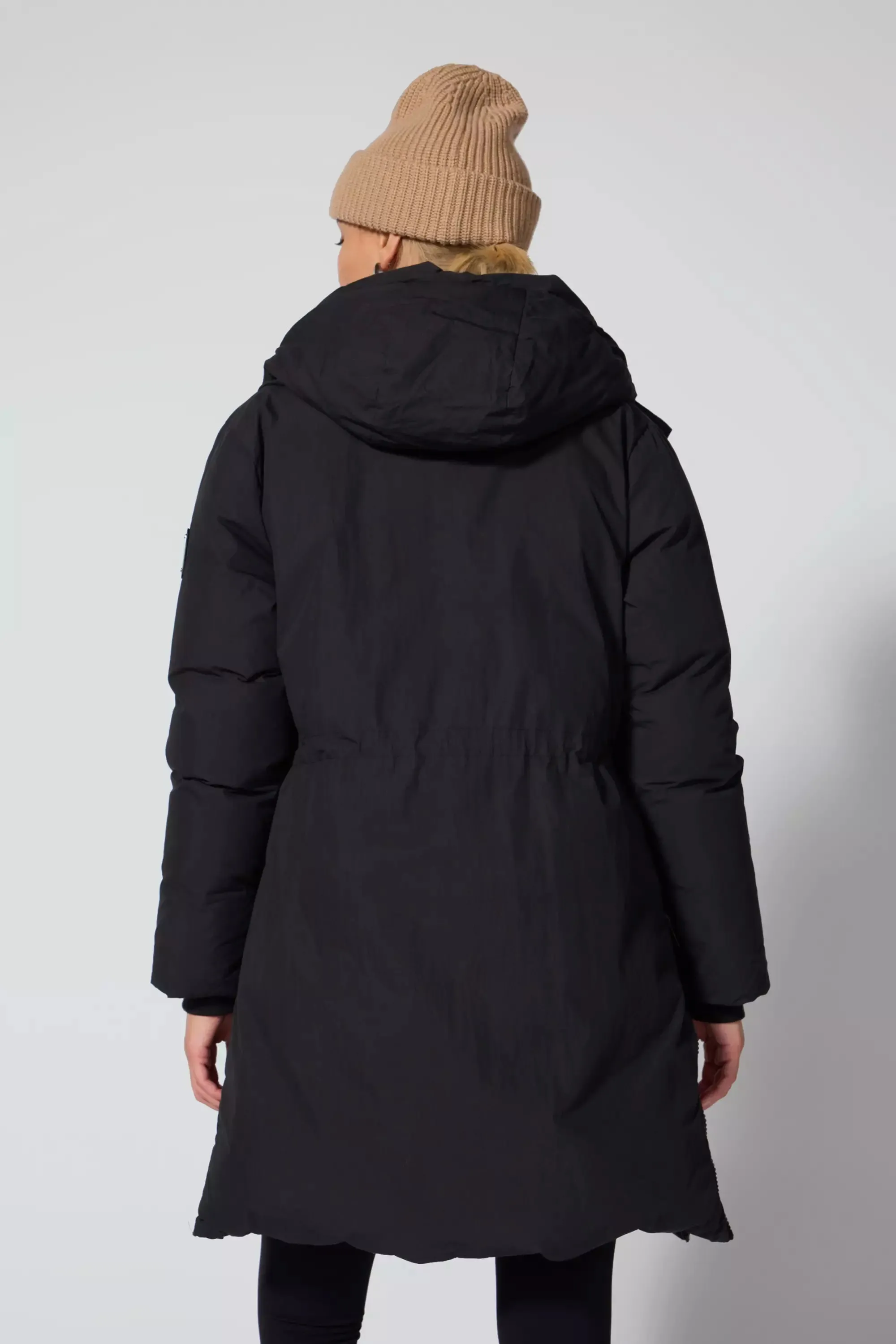 RDS Down Midi Puffer - Black sold by MPG product image thumbnail 3