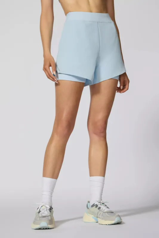 Glide High Waisted Run Short - Winter Sky sold by MPG