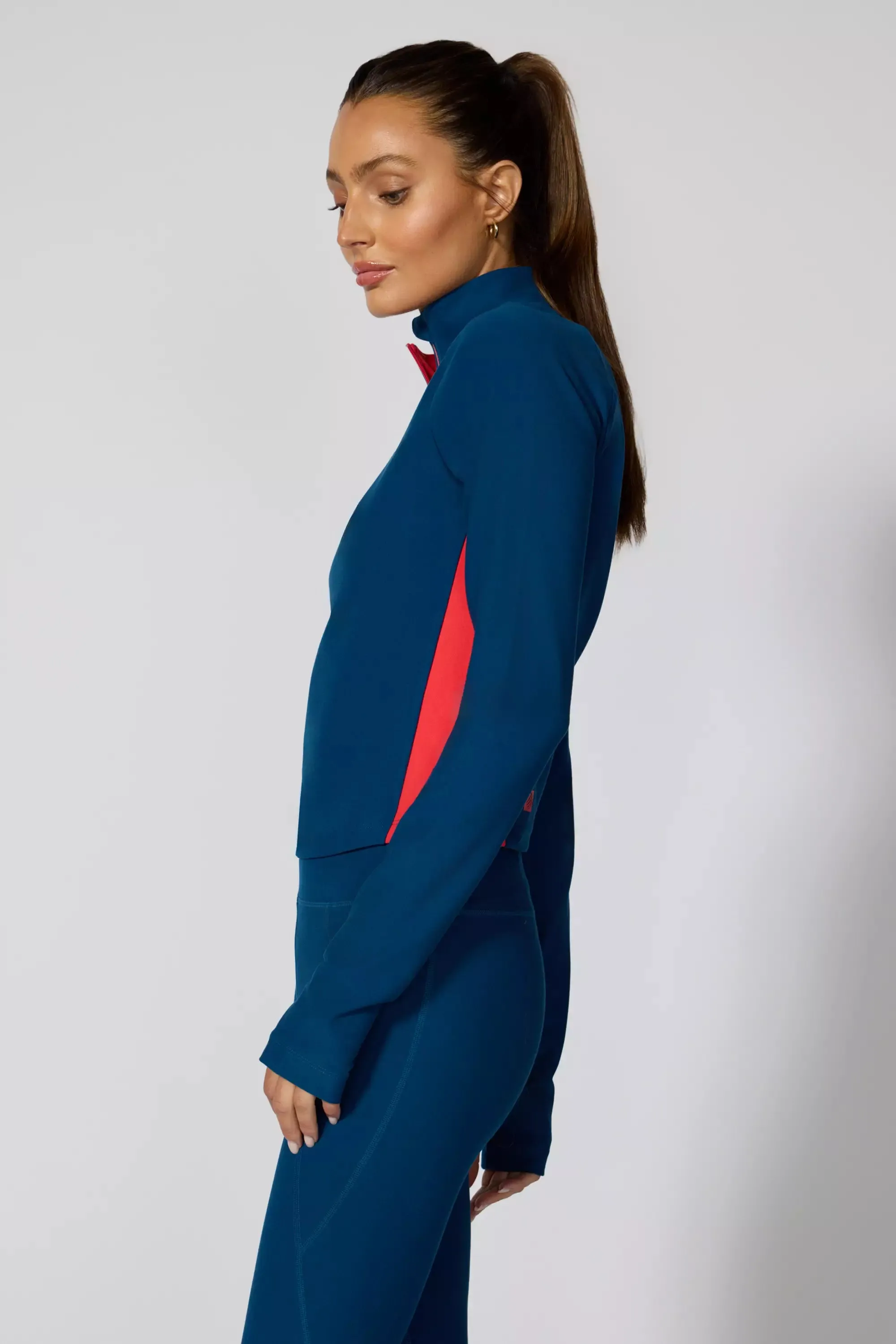 Explore Mock-Neck 1/4 Zip - Poseidon sold by MPG product image thumbnail 3