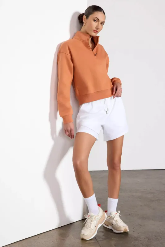 Comfort Fleece 1/4 Zip  - Sunburn sold by MPG