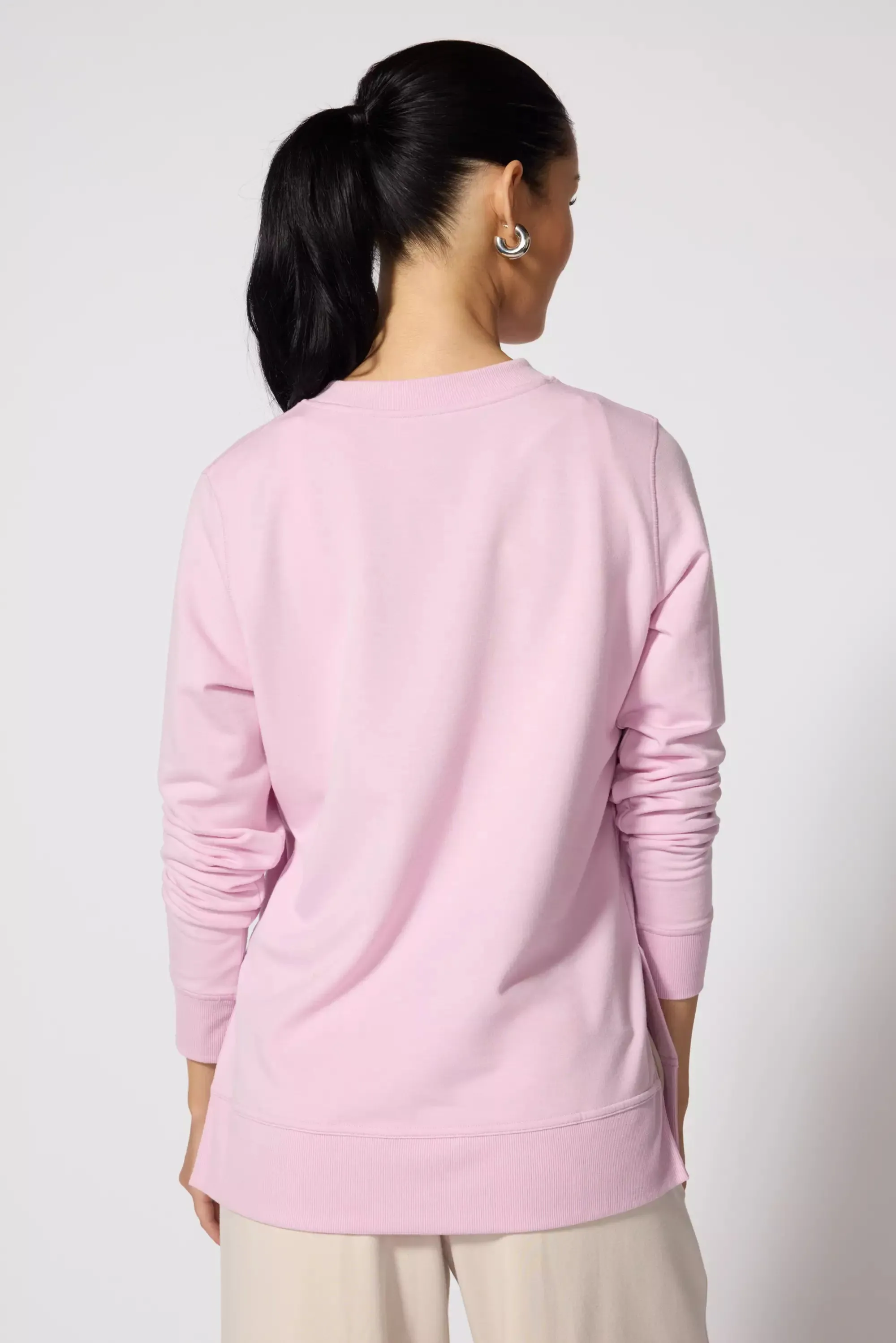 Cozy Fleece Relaxed Pullover - Fragrant Lilac sold by MPG product image thumbnail 3