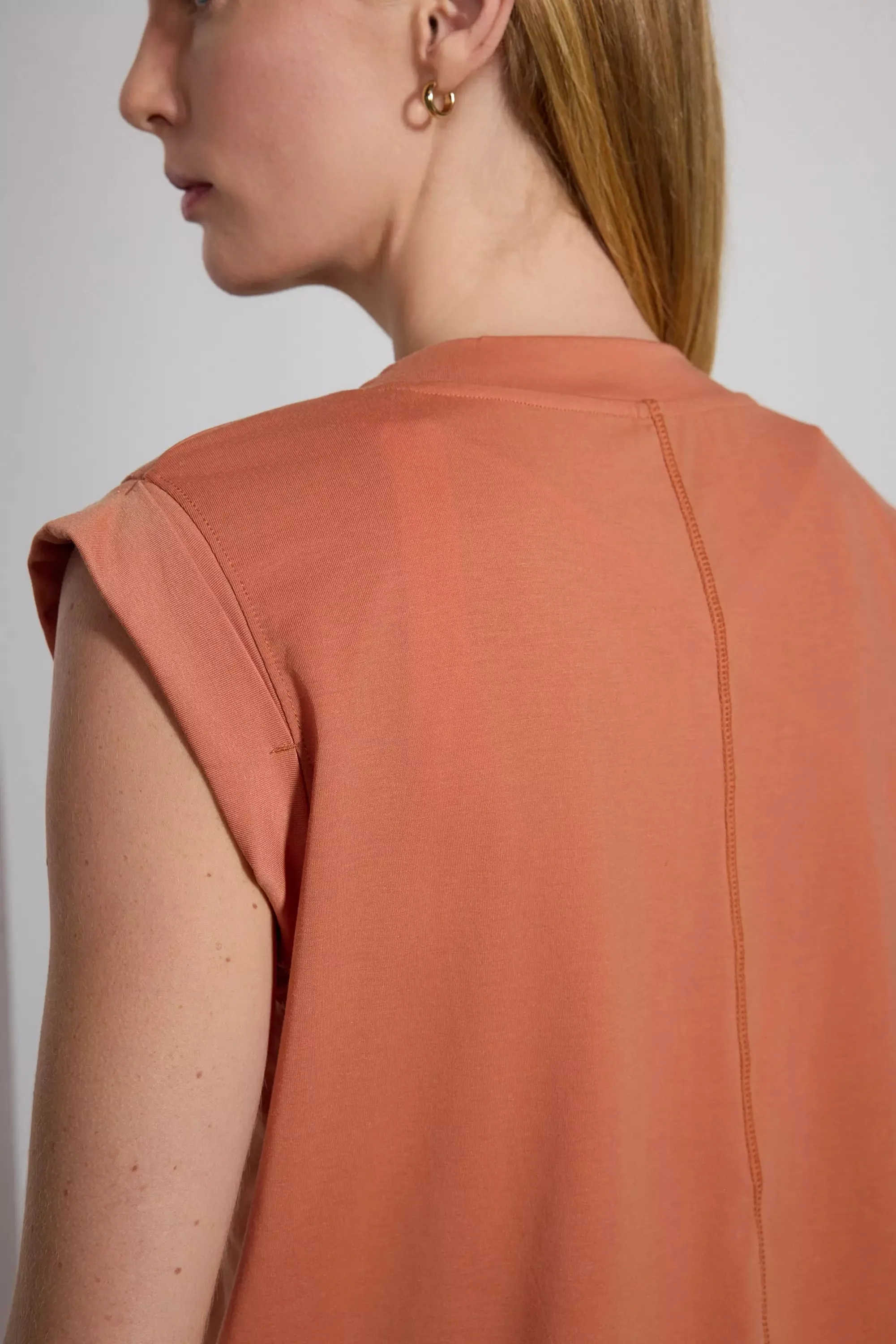 Performance Knit V-Neck Tee - Sunburn sold by MPG product image thumbnail 5