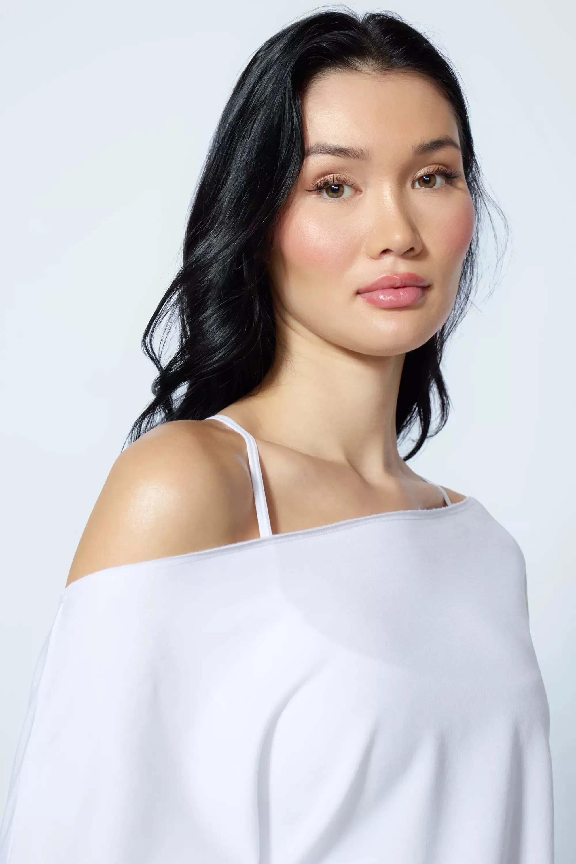 Cozy Fleece Flashdance Sweatshirt - Brilliant White sold by MPG product image thumbnail 5