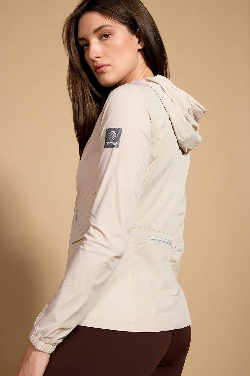 Quest Packable Jacket - Linen White sold by MPG