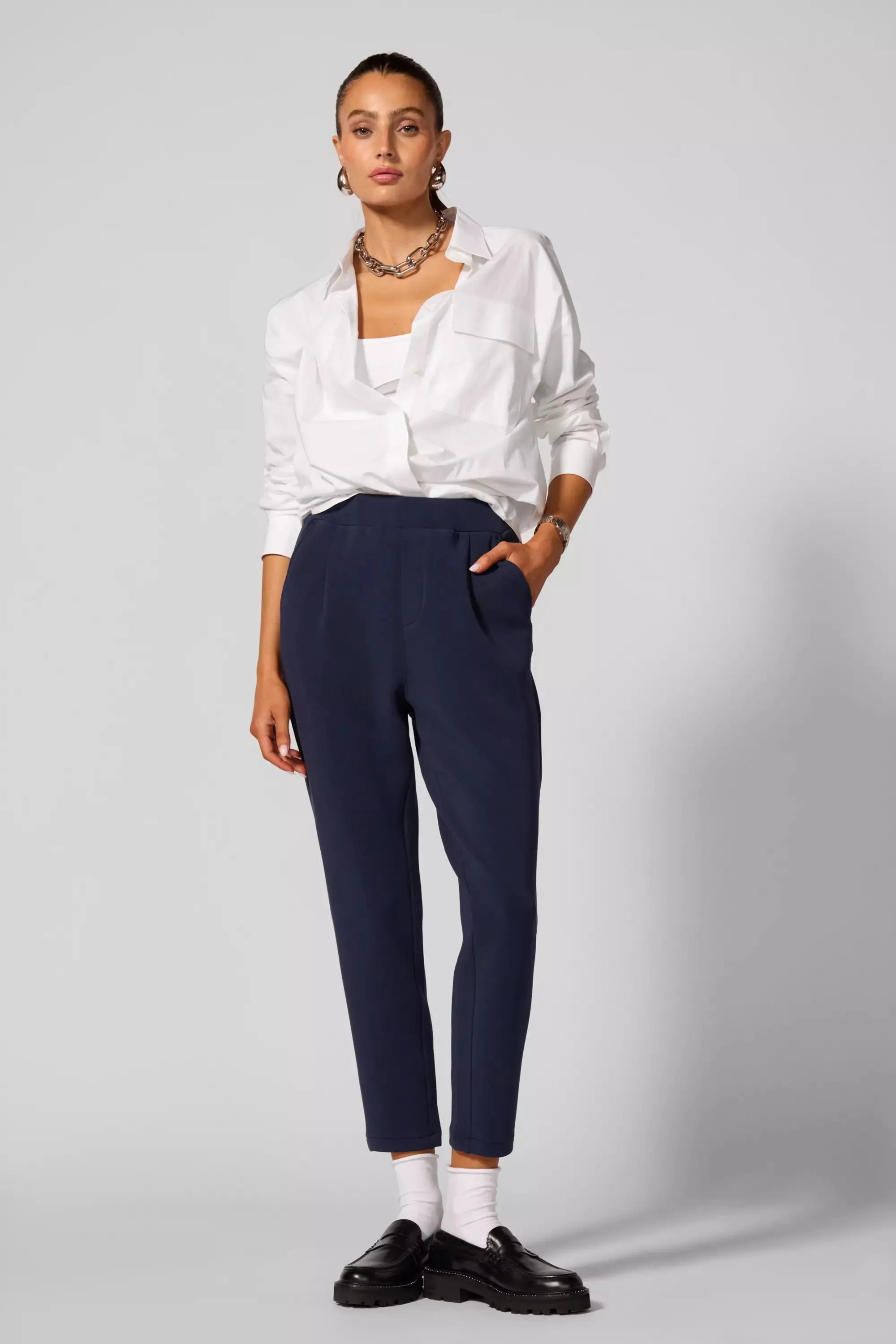 Button Up Shirt - Brilliant White sold by MPG