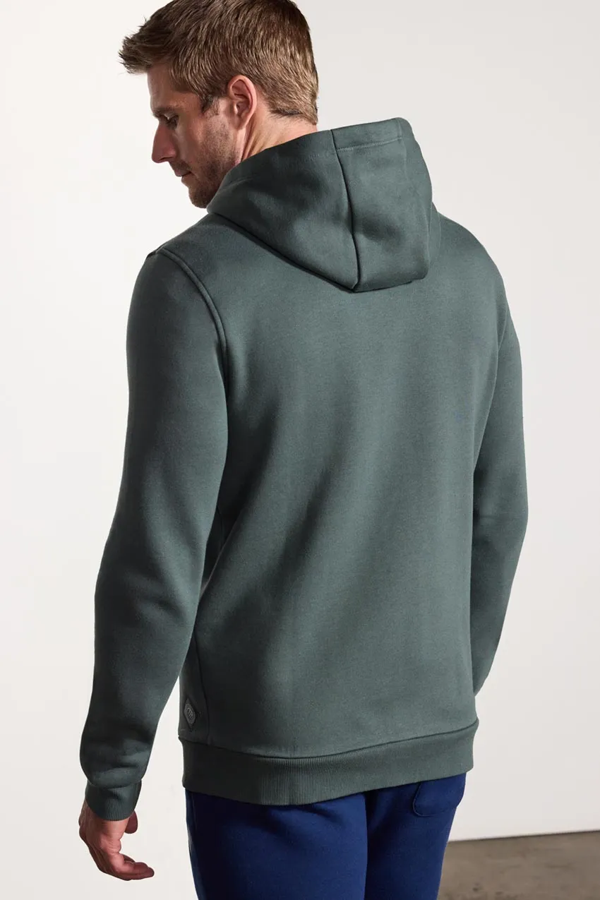 Comfort Men's Fleece Zip-Up Hoodie - Bay Leaf sold by MPG product image thumbnail 3