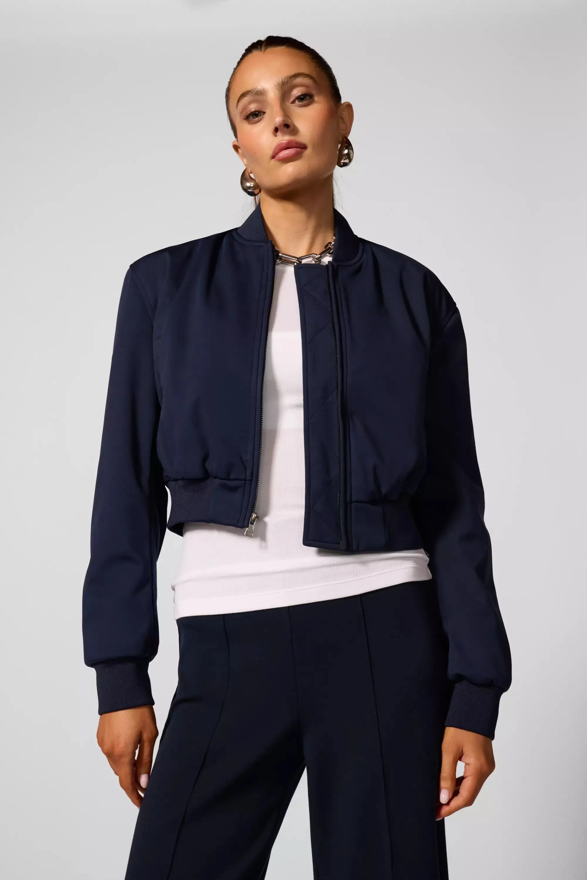 Bomber Jacket - Navy Blazer sold by MPG