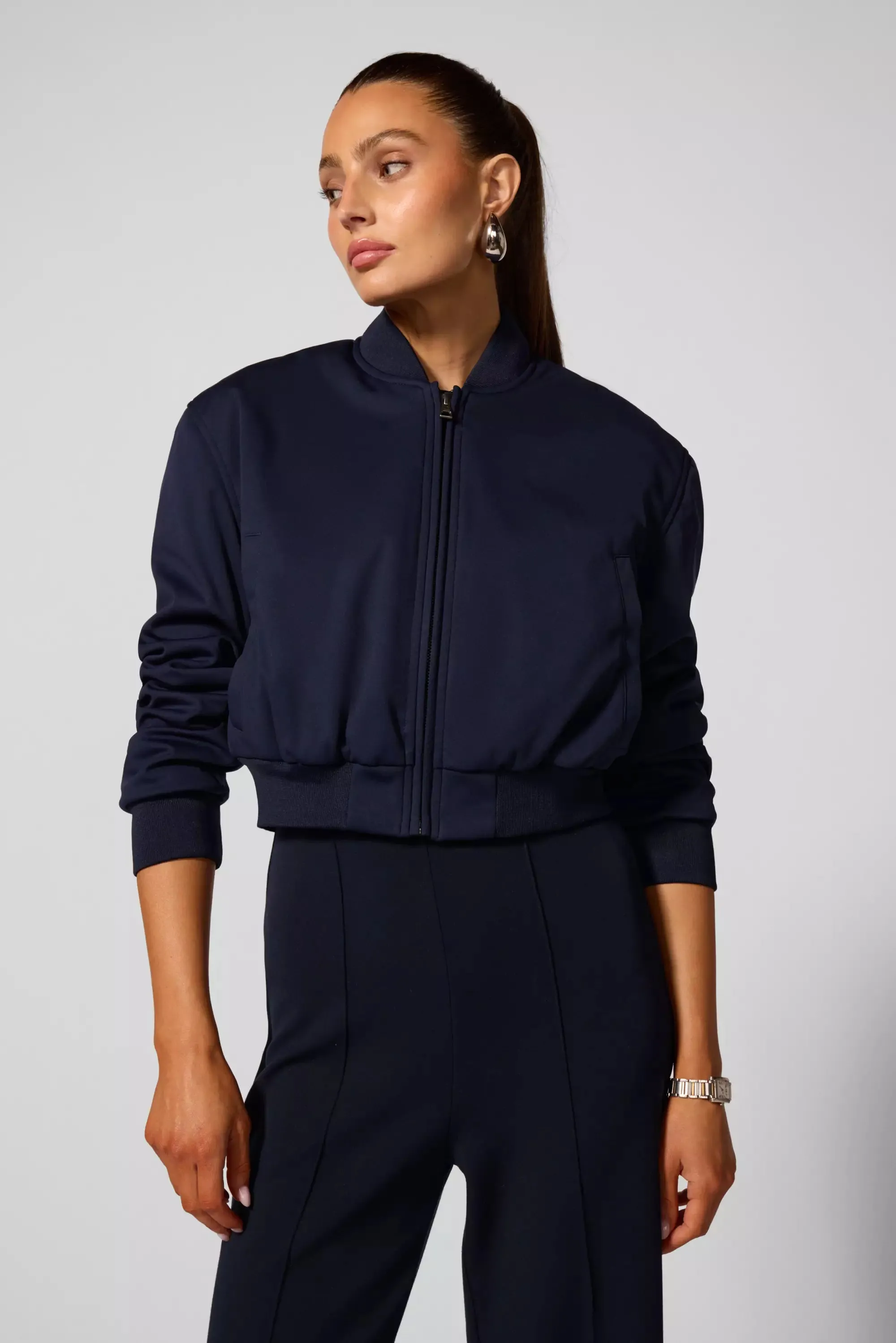 Bomber Jacket - Navy Blazer sold by MPG product image thumbnail 3