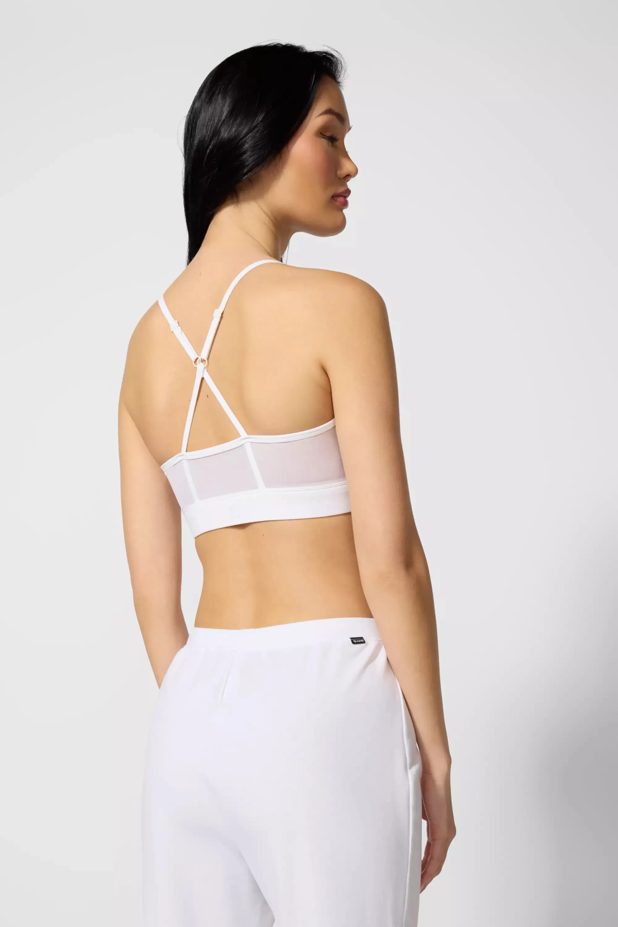 Sculpt Cross Back Bra - Brilliant White sold by MPG product image thumbnail 3