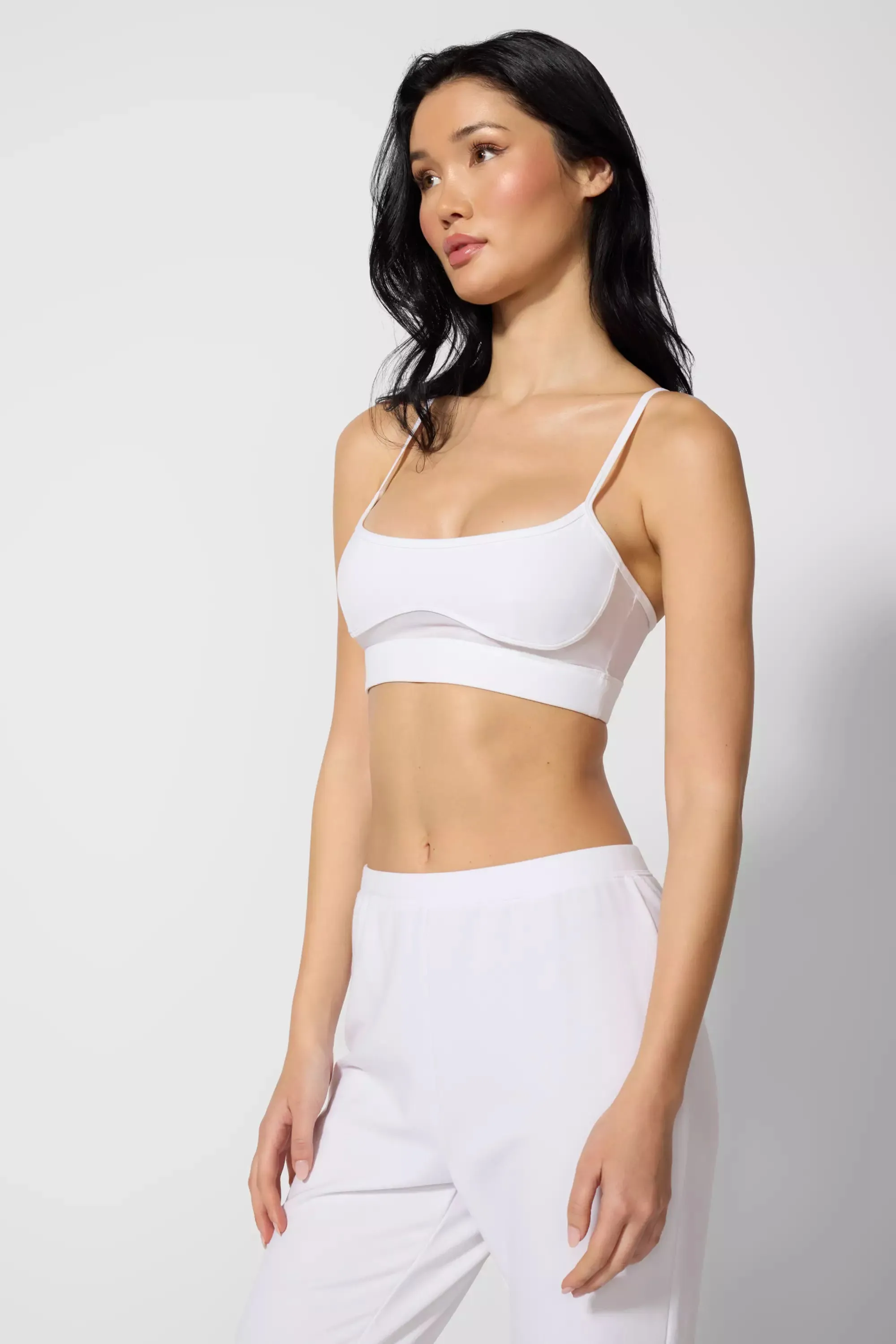 Sculpt Cross Back Bra - Brilliant White sold by MPG product image thumbnail 5