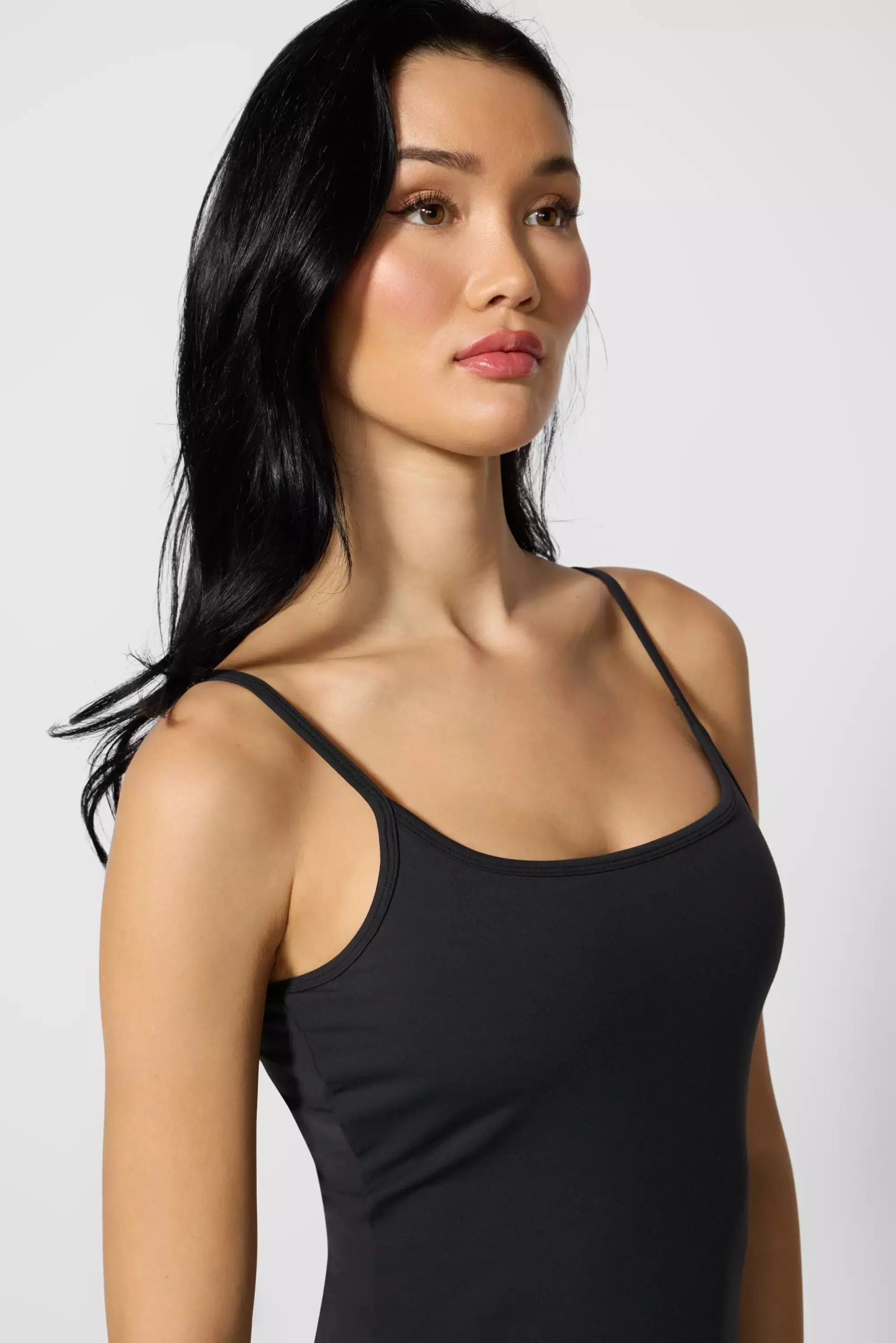 Cloud Strappy Tank with Support - Jet Black sold by MPG product image thumbnail 5