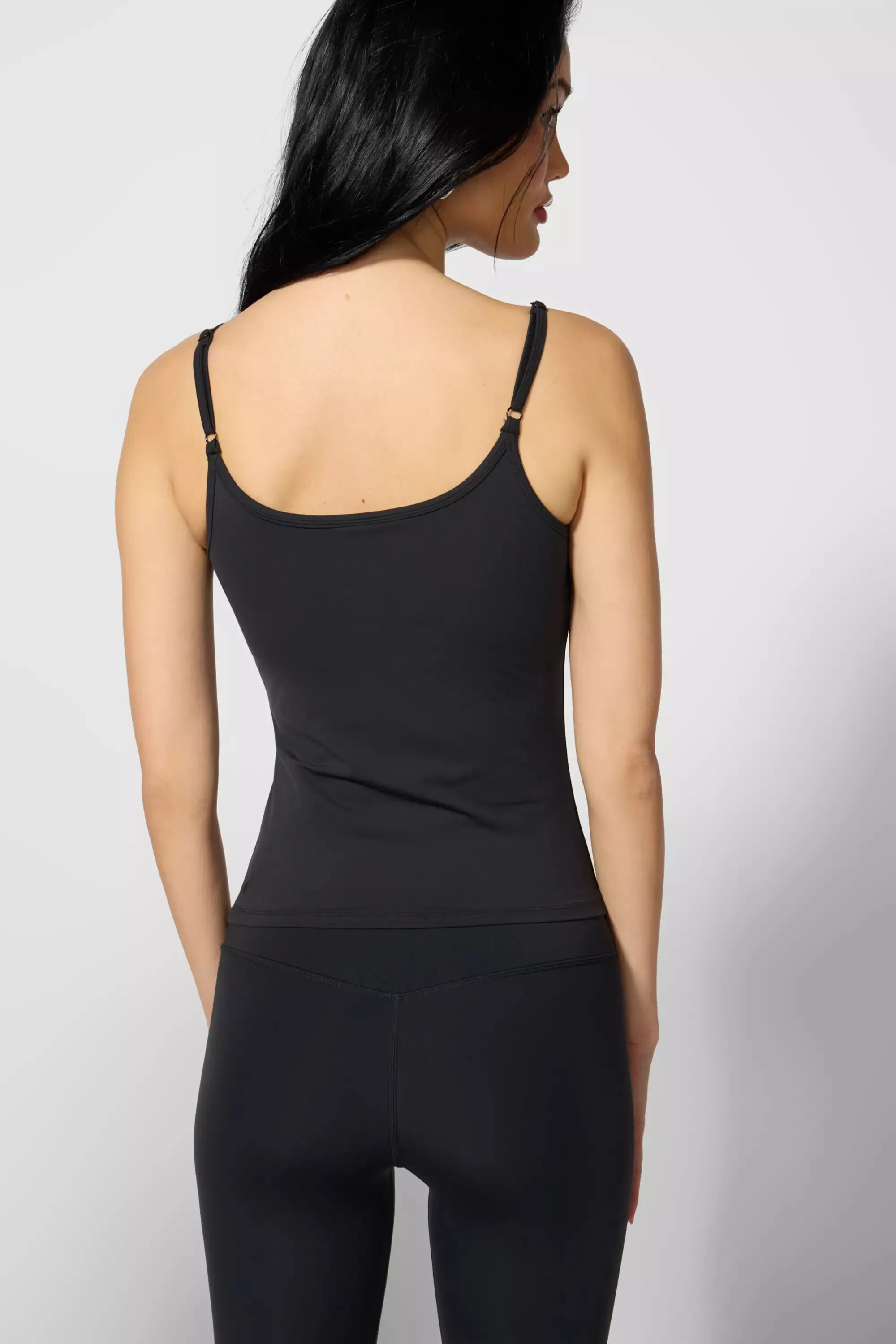 Cloud Strappy Tank with Support - Jet Black sold by MPG product image thumbnail 4
