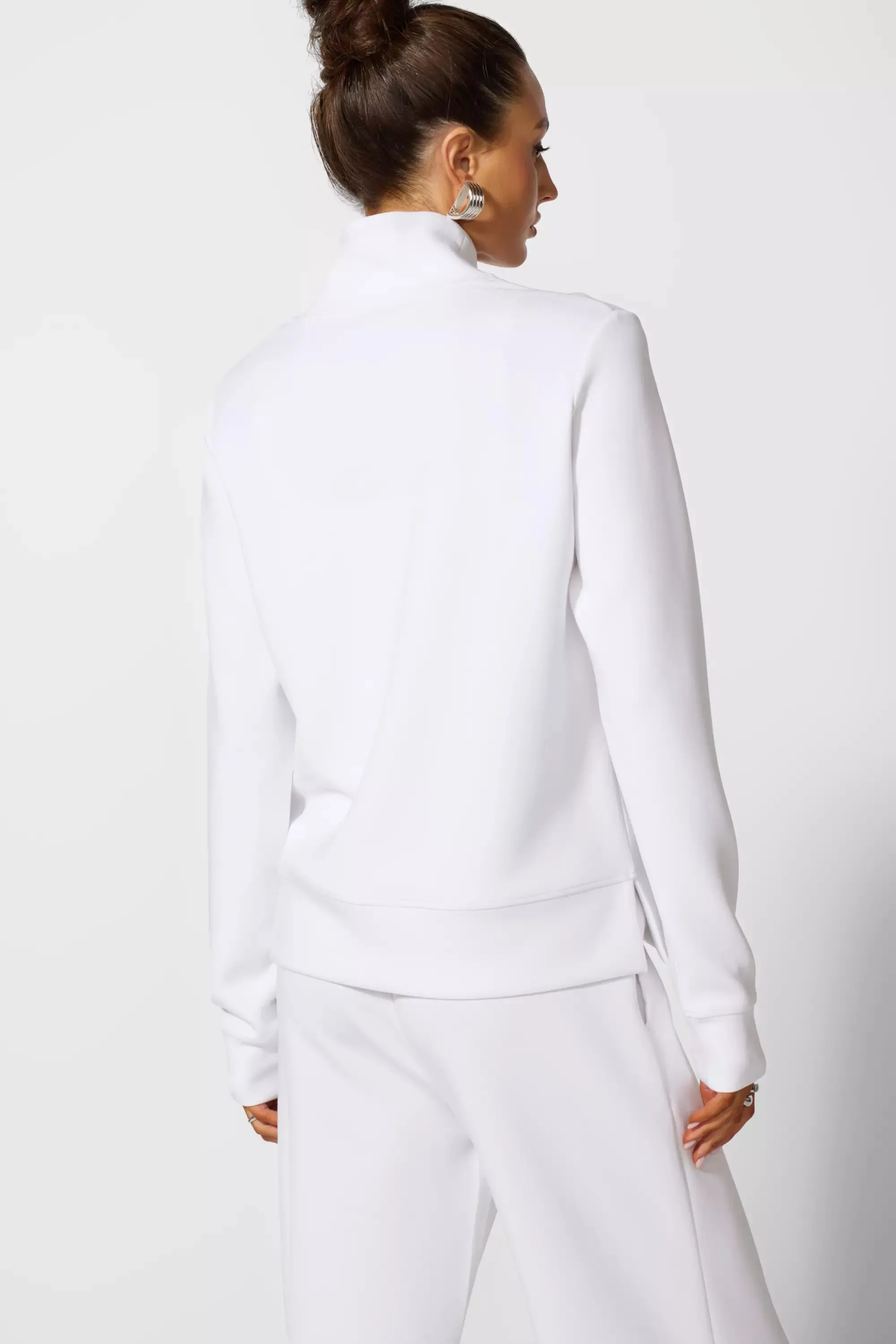 Dreamweave™ Mock Neck Sweatshirt - Brilliant White sold by MPG product image thumbnail 3