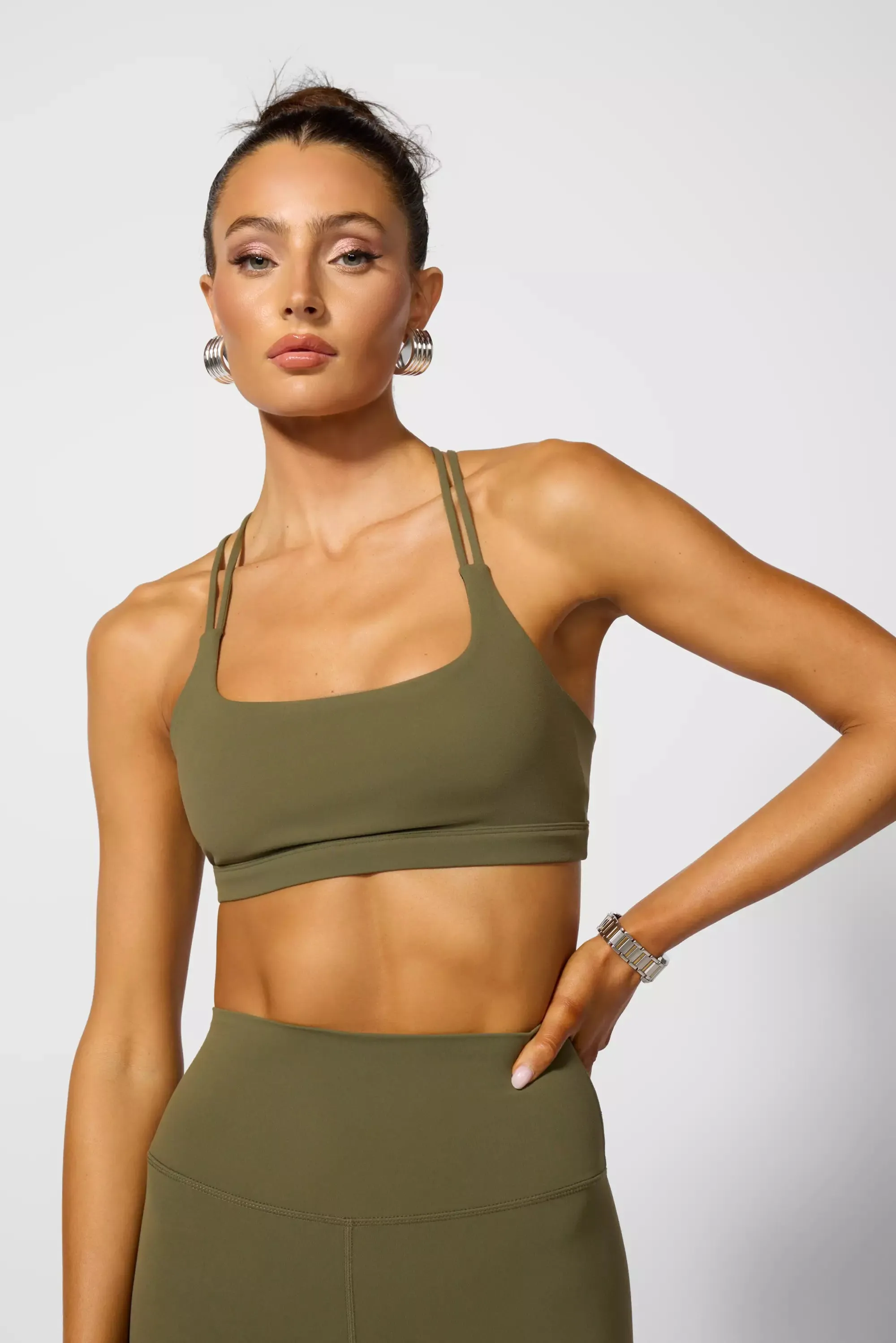 Cloud Strappy Bra - Ivy Green sold by MPG product image thumbnail 5